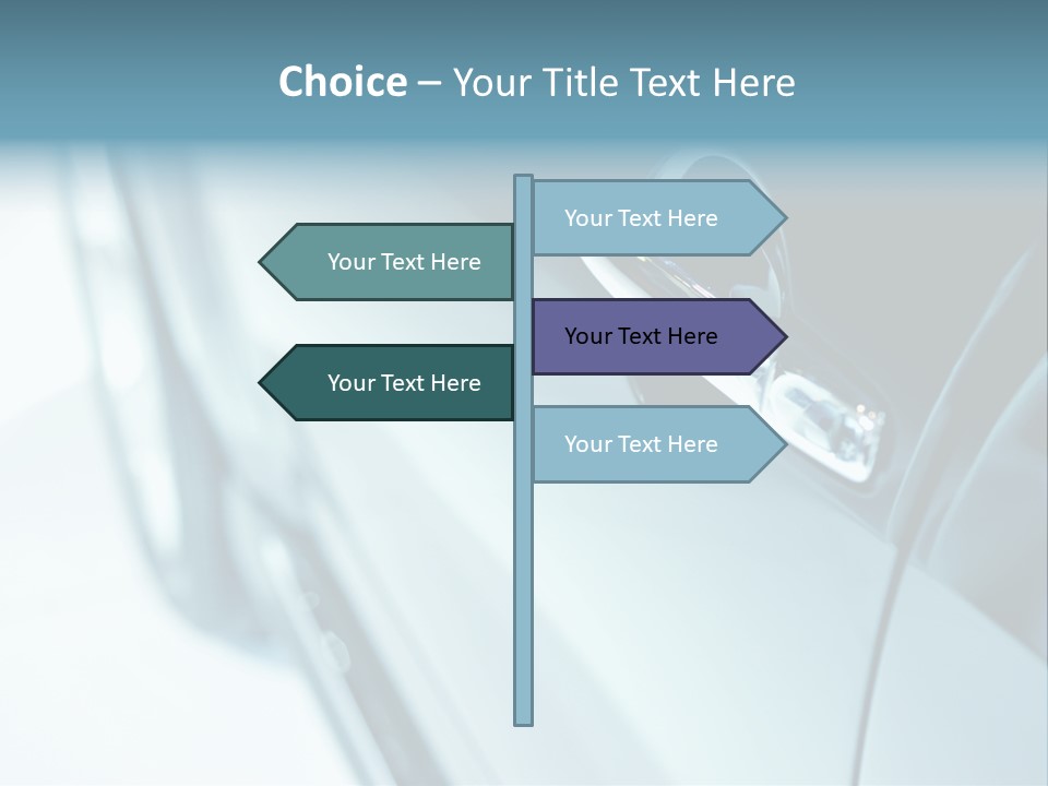 Transportation Part Mirror PowerPoint Template