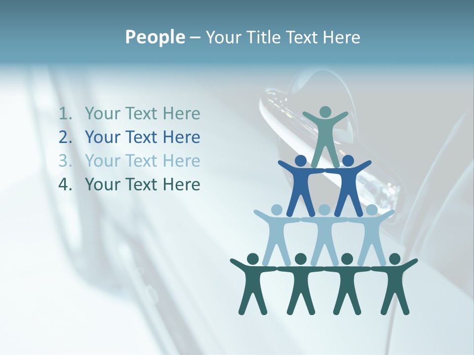 Transportation Part Mirror PowerPoint Template