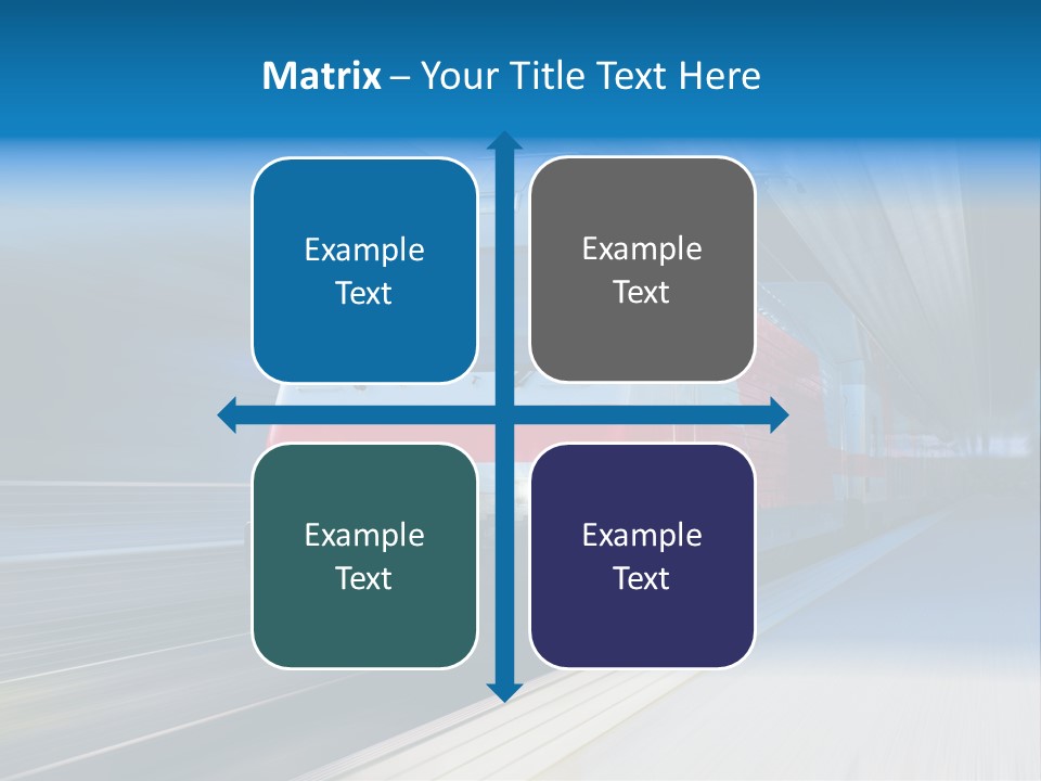 Industrial Locomotive Public PowerPoint Template