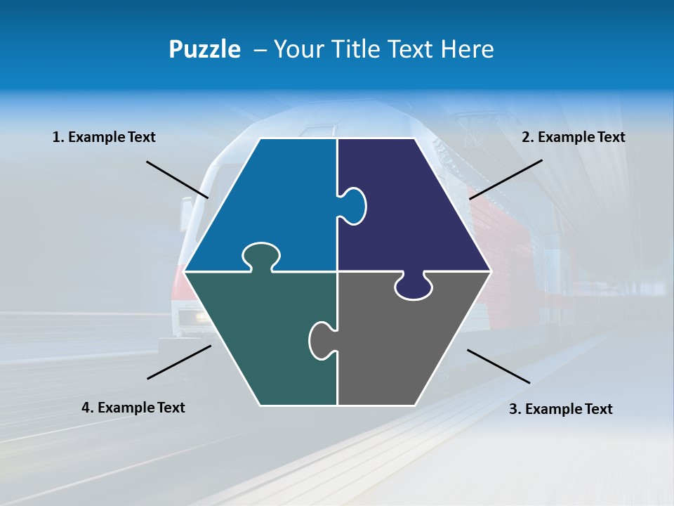 Industrial Locomotive Public PowerPoint Template
