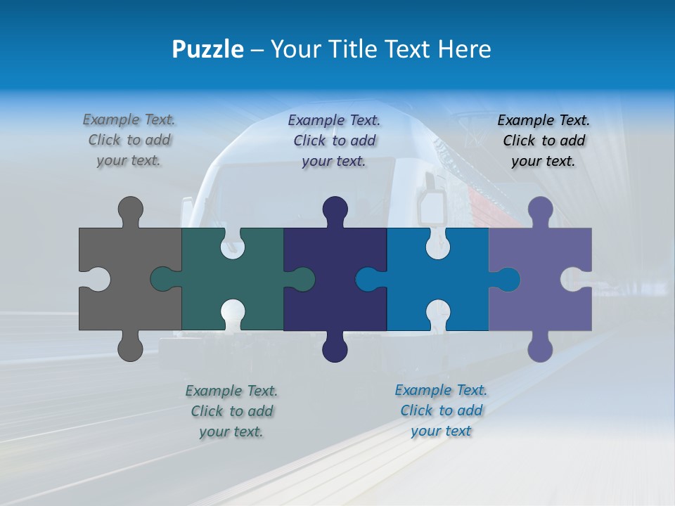 Industrial Locomotive Public PowerPoint Template