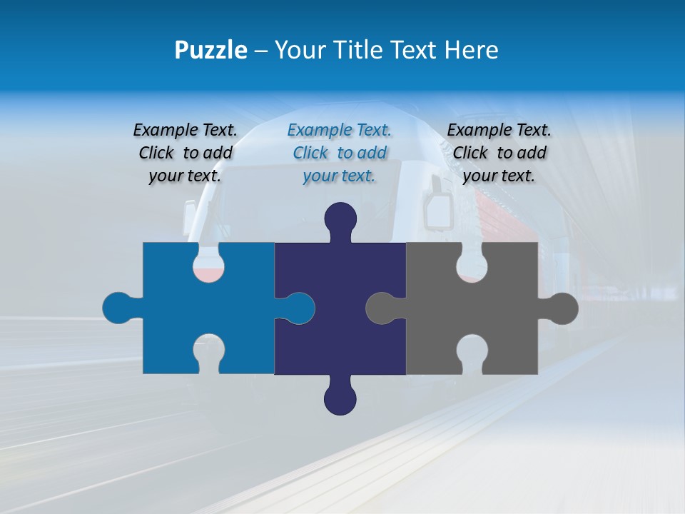 Industrial Locomotive Public PowerPoint Template