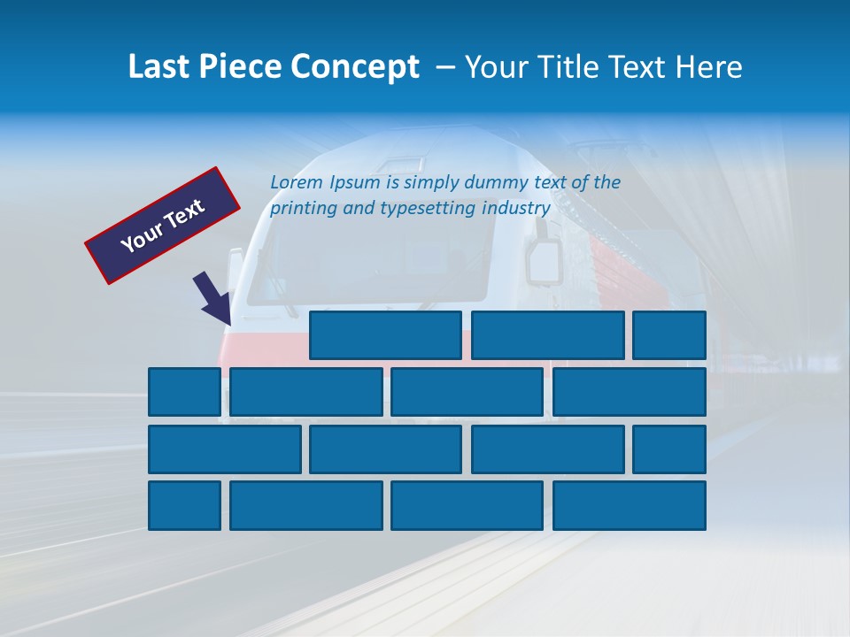 Industrial Locomotive Public PowerPoint Template