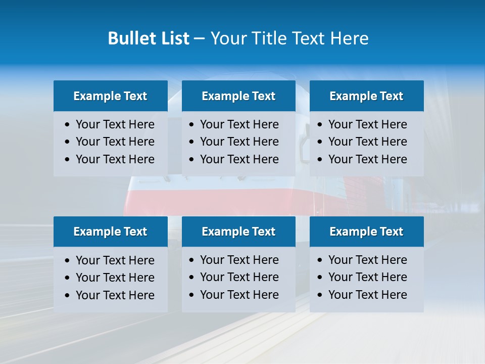 Industrial Locomotive Public PowerPoint Template