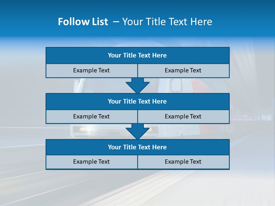 Industrial Locomotive Public PowerPoint Template