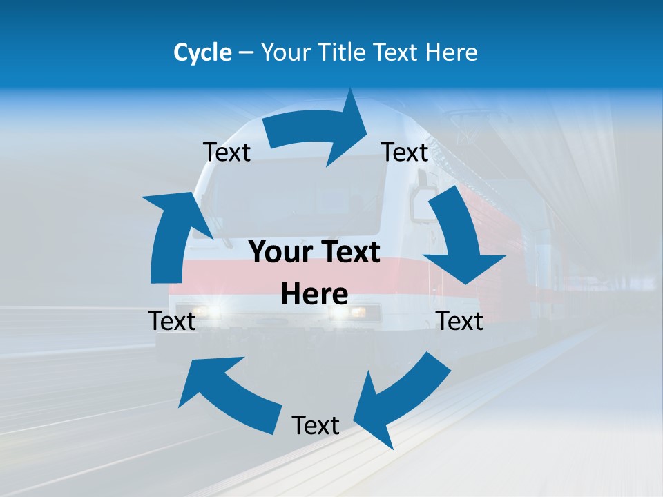 Industrial Locomotive Public PowerPoint Template