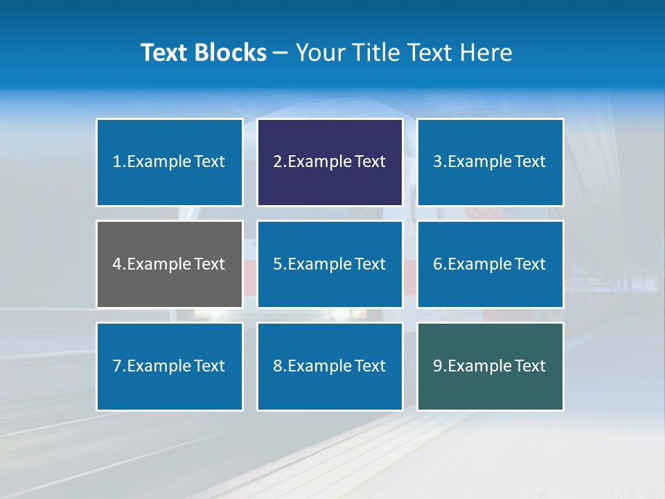 Industrial Locomotive Public PowerPoint Template