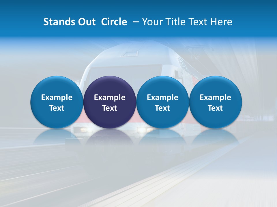 Industrial Locomotive Public PowerPoint Template