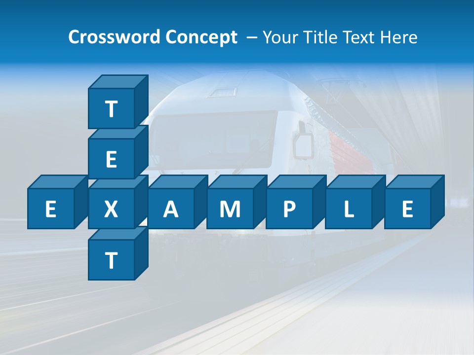 Industrial Locomotive Public PowerPoint Template