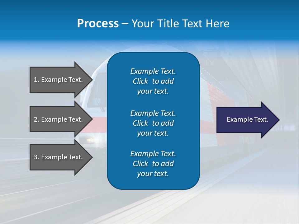 Industrial Locomotive Public PowerPoint Template