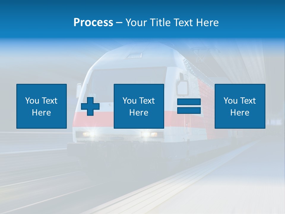 Industrial Locomotive Public PowerPoint Template