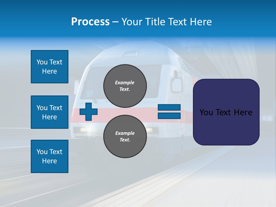 Industrial Locomotive Public PowerPoint Template