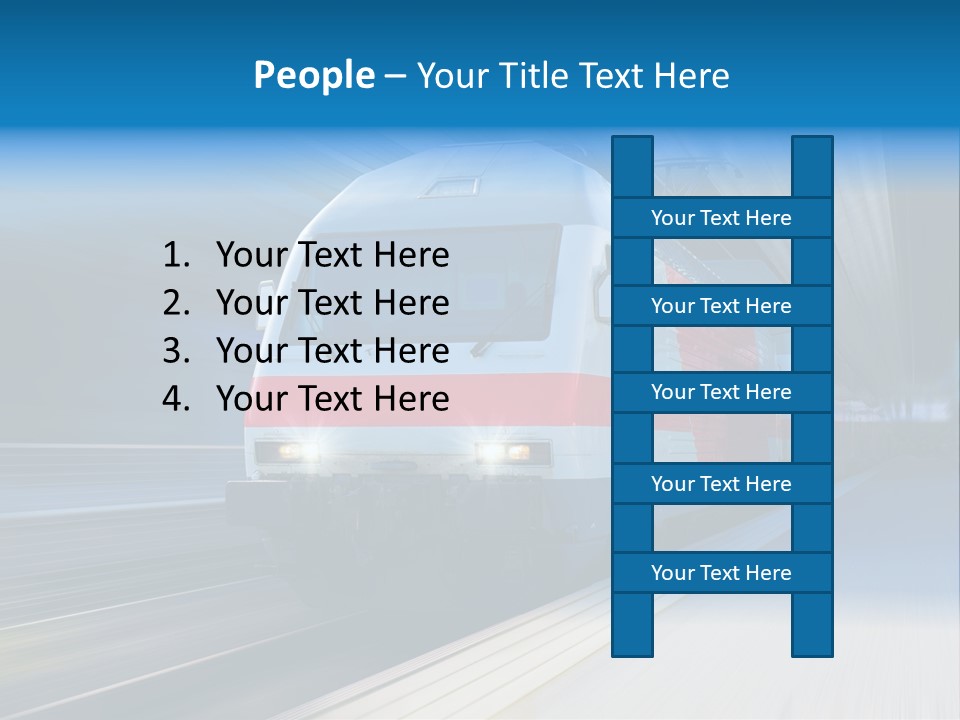 Industrial Locomotive Public PowerPoint Template