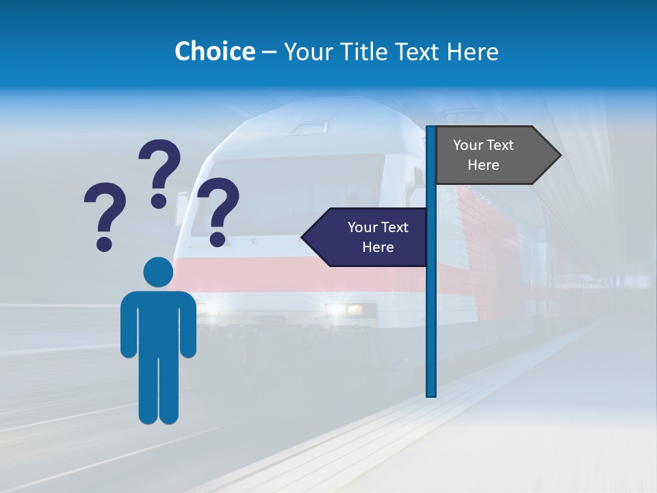 Industrial Locomotive Public PowerPoint Template