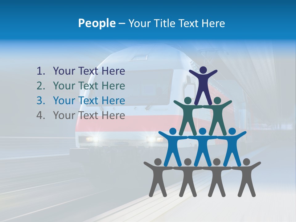 Industrial Locomotive Public PowerPoint Template