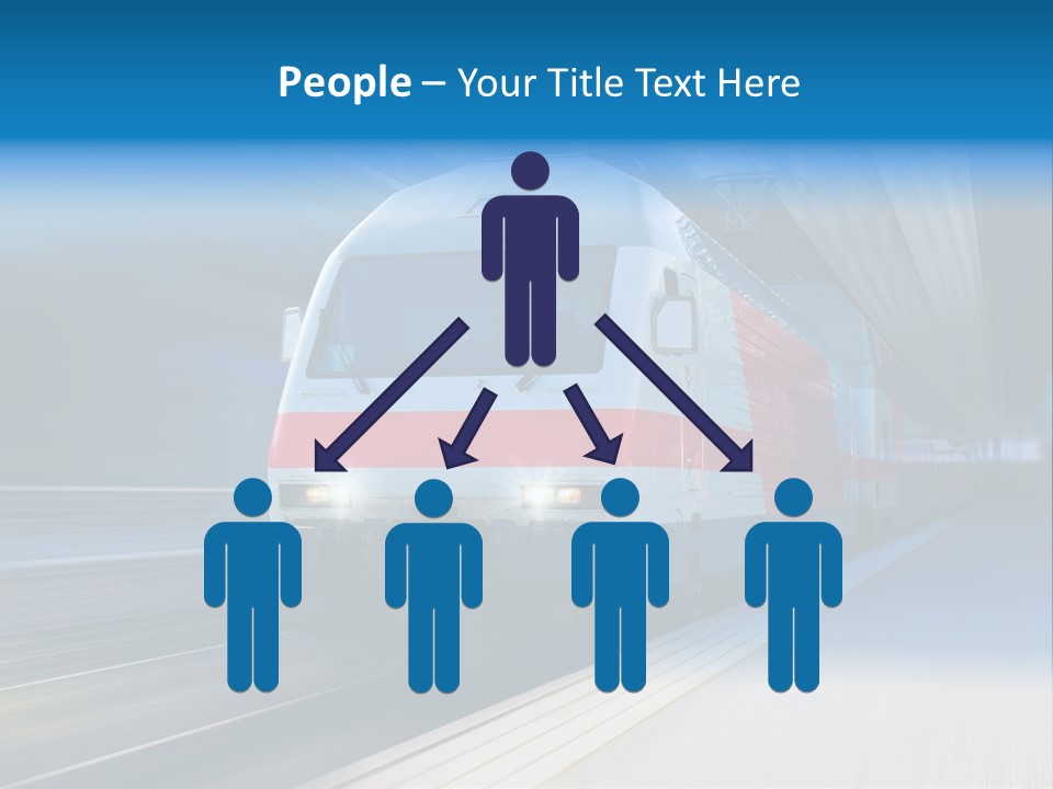 Industrial Locomotive Public PowerPoint Template