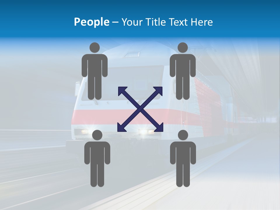 Industrial Locomotive Public PowerPoint Template