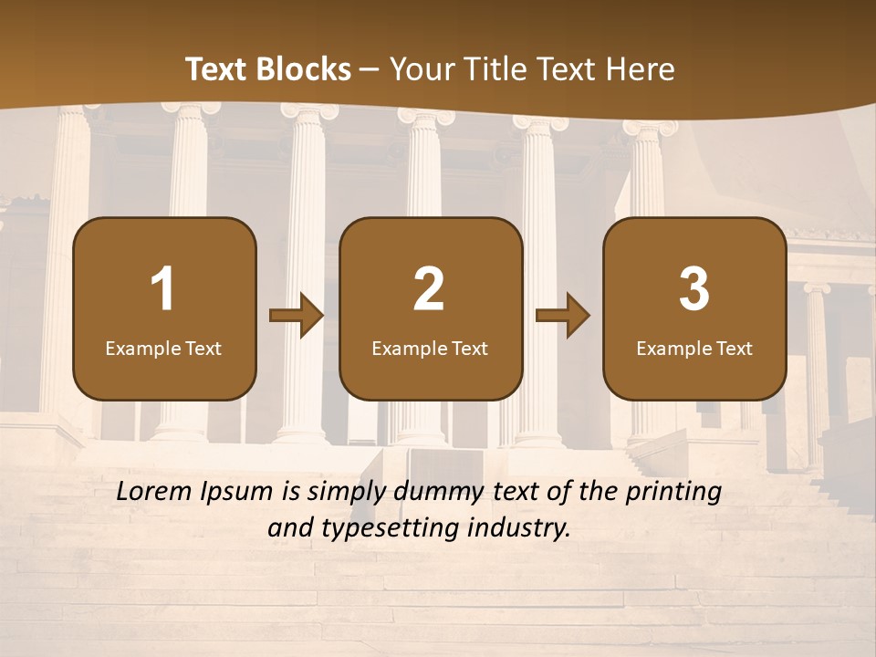 Commonwealth Business Plead PowerPoint Template