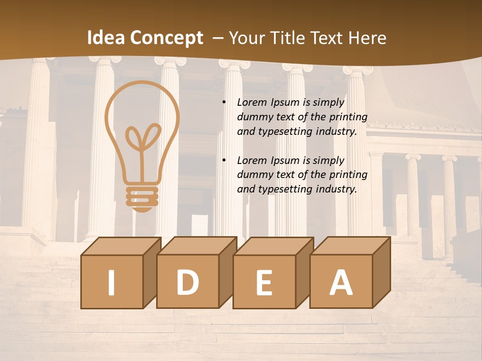Commonwealth Business Plead PowerPoint Template