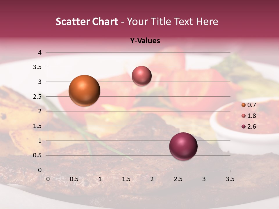 Dining Ketchup Plate PowerPoint Template