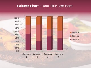 Dining Ketchup Plate PowerPoint Template