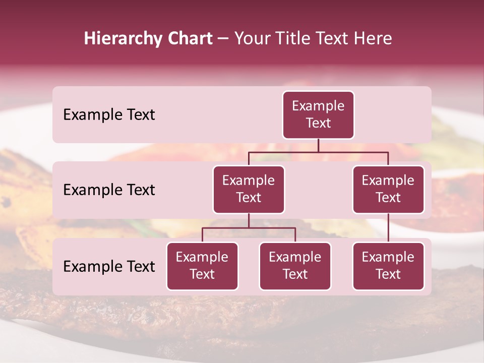 Dining Ketchup Plate PowerPoint Template