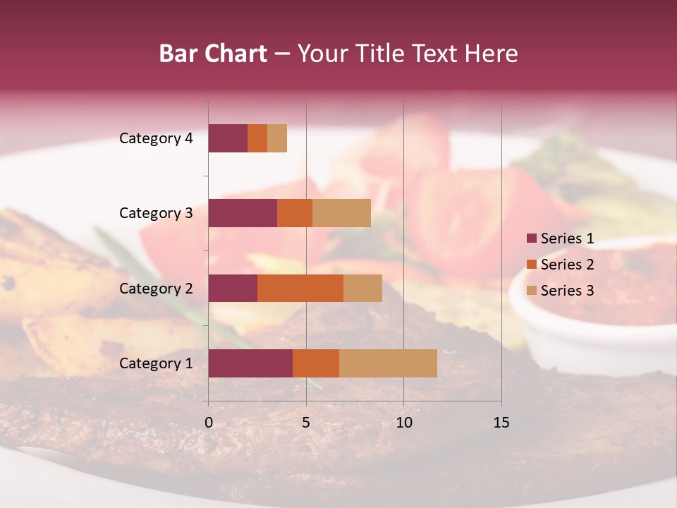 Dining Ketchup Plate PowerPoint Template
