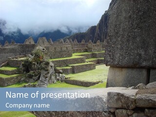 Macchu City Picchu PowerPoint Template