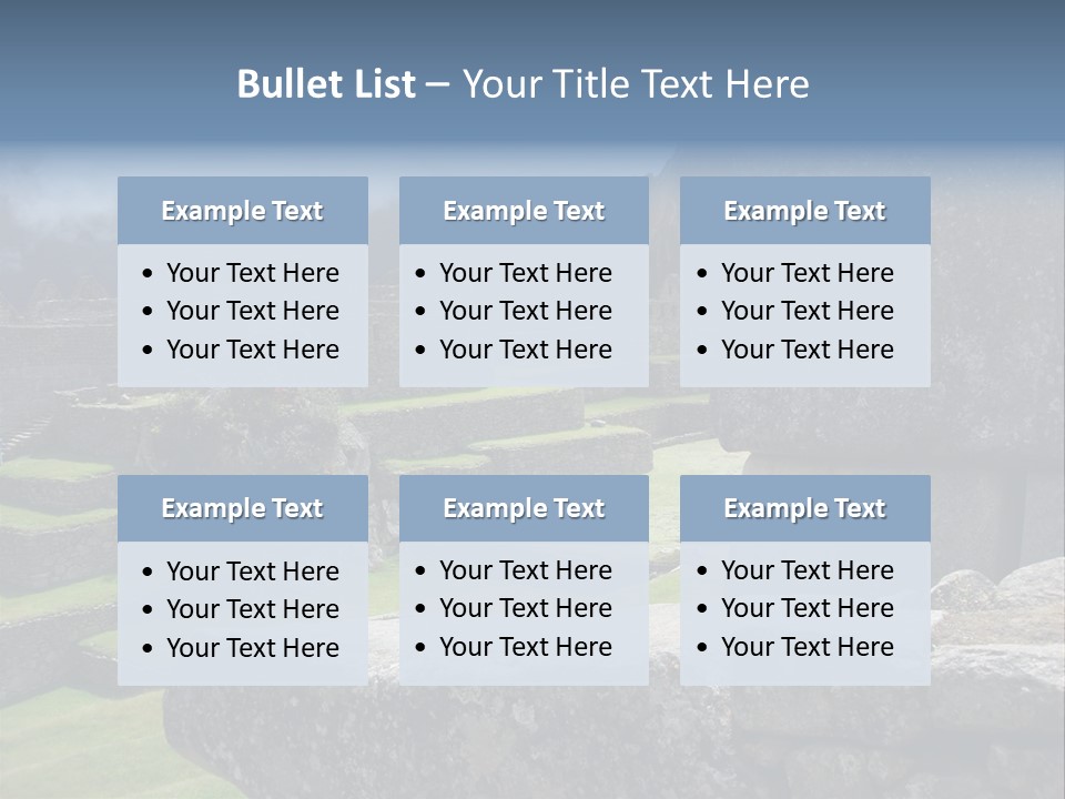 Macchu City Picchu PowerPoint Template