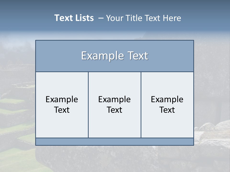 Macchu City Picchu PowerPoint Template