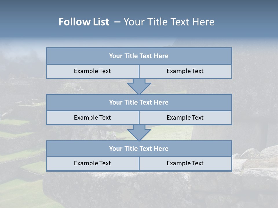 Macchu City Picchu PowerPoint Template