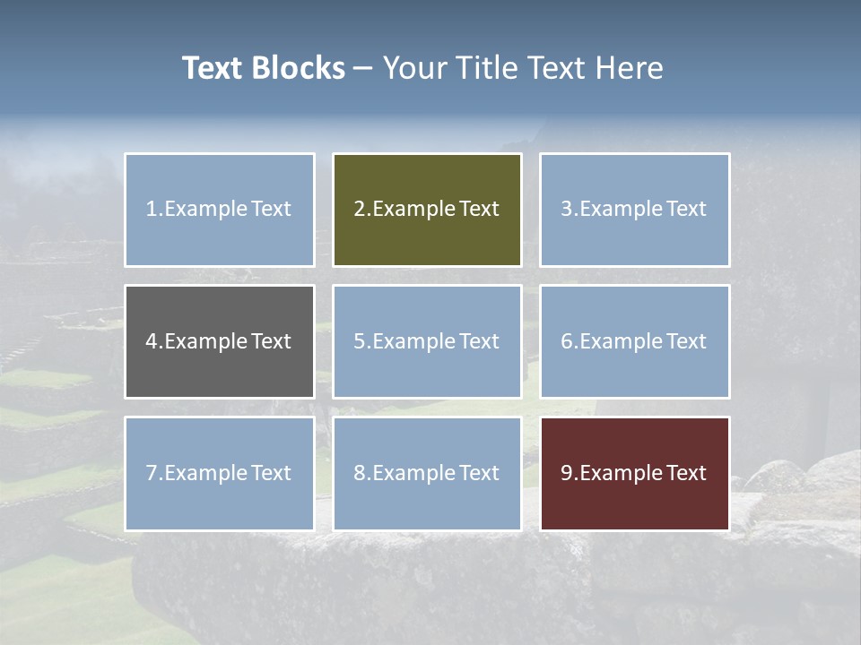 Macchu City Picchu PowerPoint Template