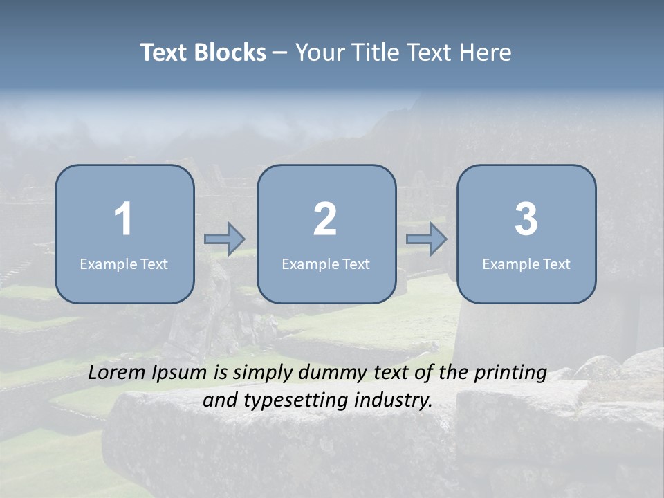 Macchu City Picchu PowerPoint Template