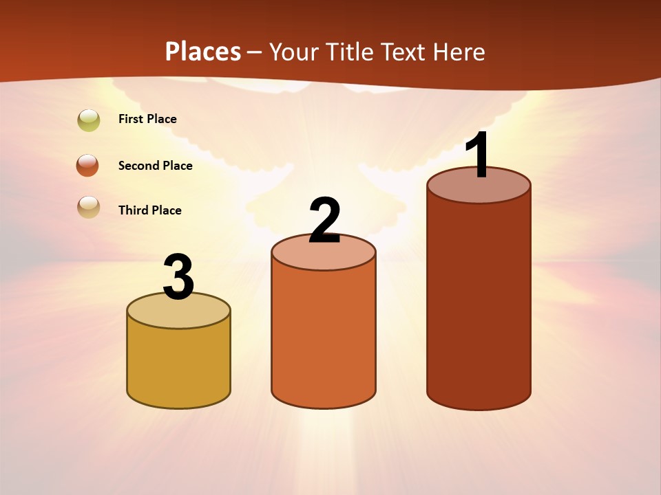 Hope Peace Blue PowerPoint Template