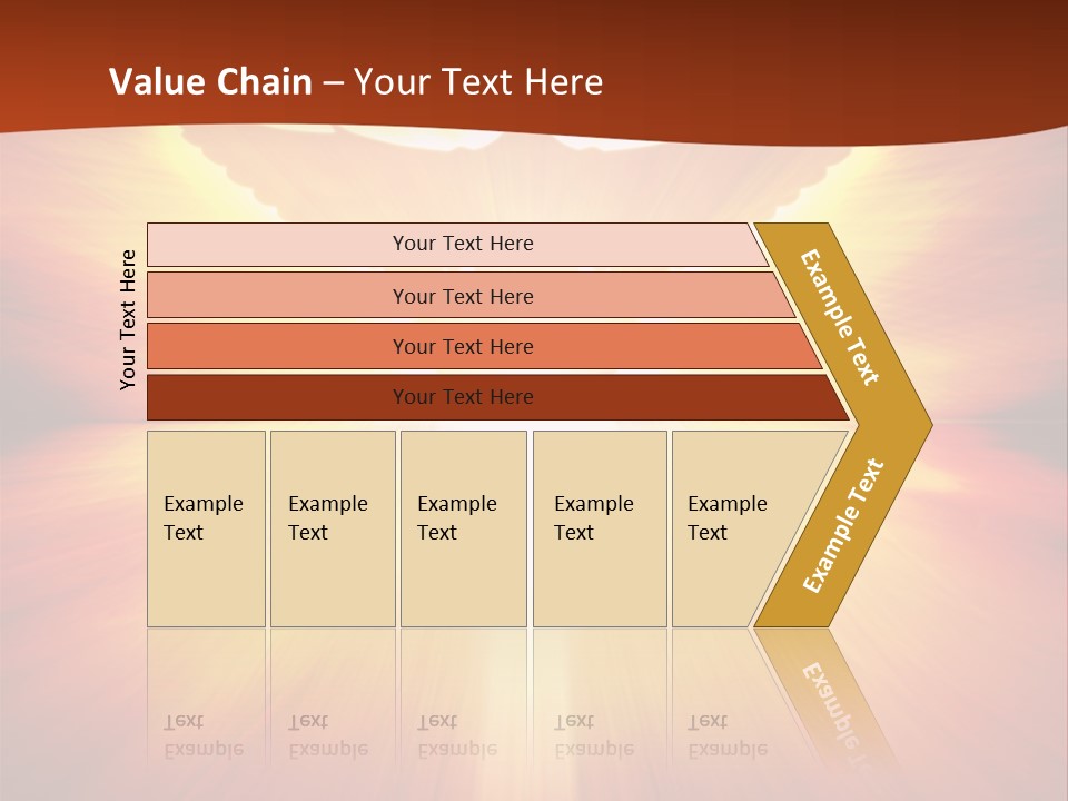 Hope Peace Blue PowerPoint Template