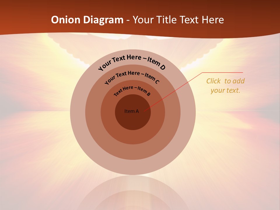 Hope Peace Blue PowerPoint Template