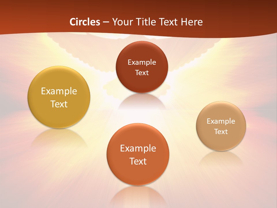 Hope Peace Blue PowerPoint Template