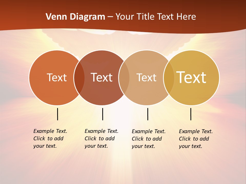 Hope Peace Blue PowerPoint Template