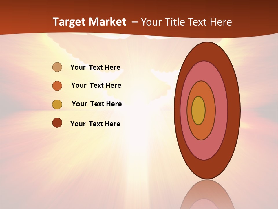 Hope Peace Blue PowerPoint Template