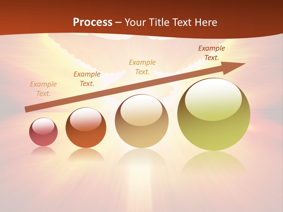 Hope Peace Blue PowerPoint Template