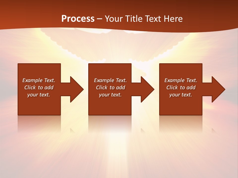 Hope Peace Blue PowerPoint Template