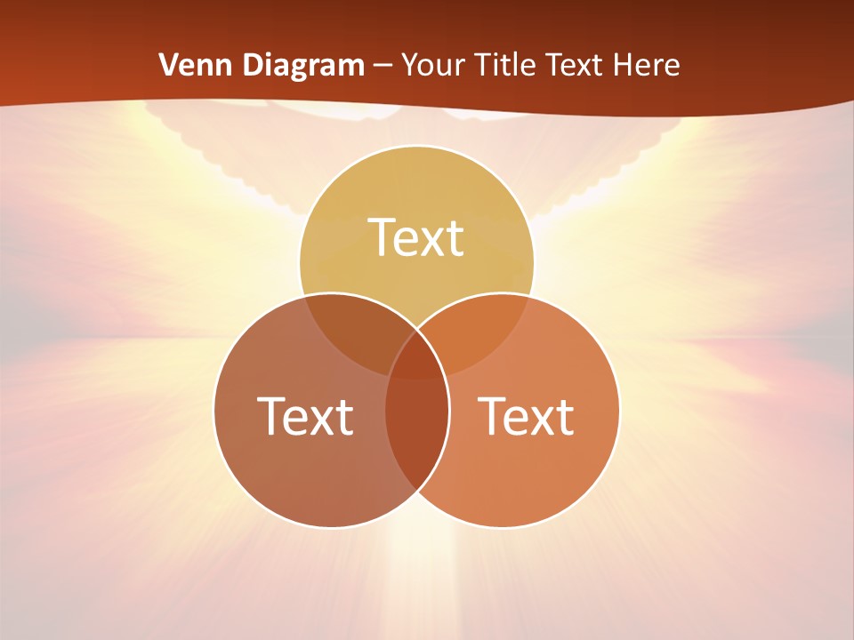 Hope Peace Blue PowerPoint Template