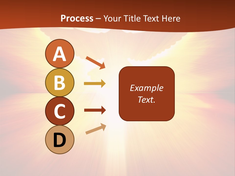 Hope Peace Blue PowerPoint Template