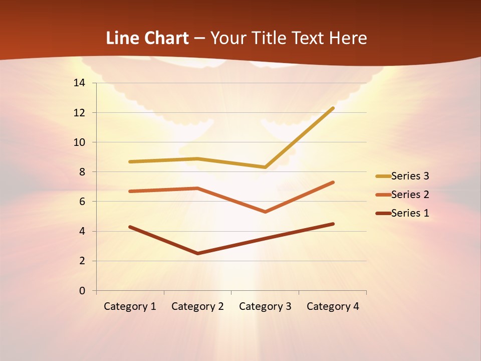 Hope Peace Blue PowerPoint Template