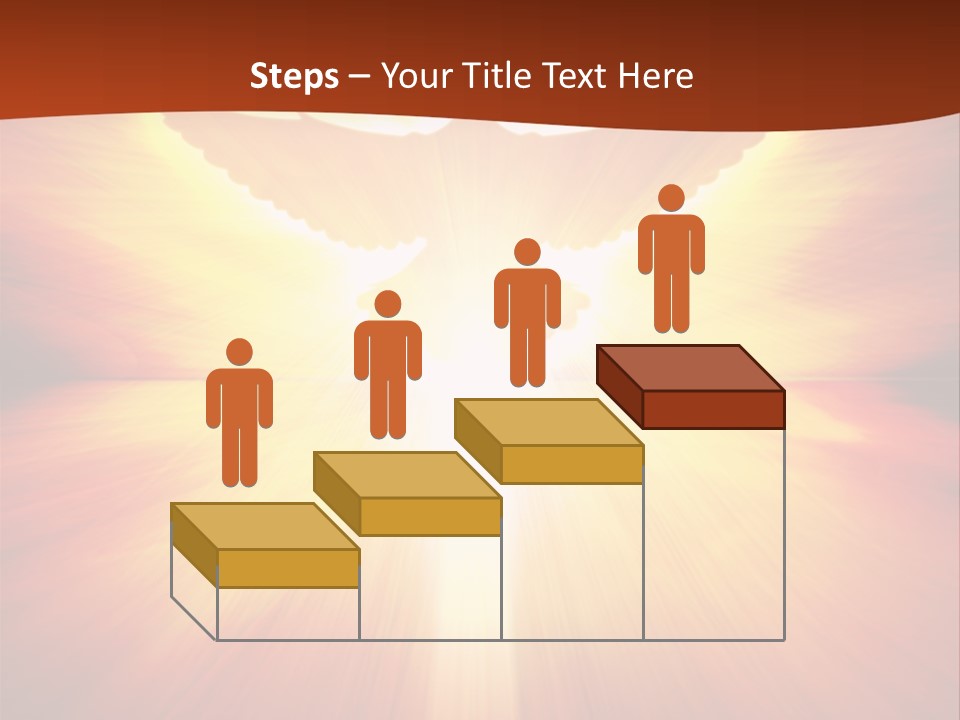 Hope Peace Blue PowerPoint Template