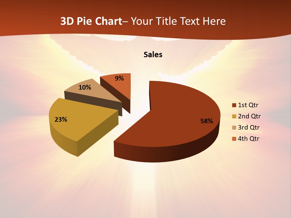 Hope Peace Blue PowerPoint Template