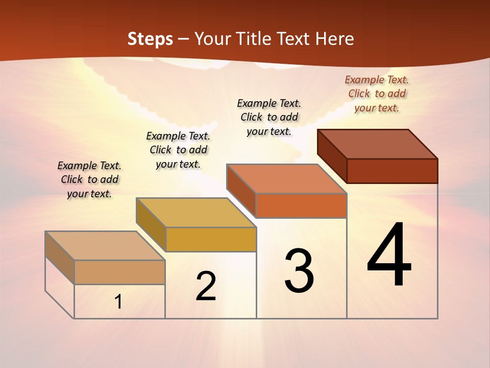 Hope Peace Blue PowerPoint Template