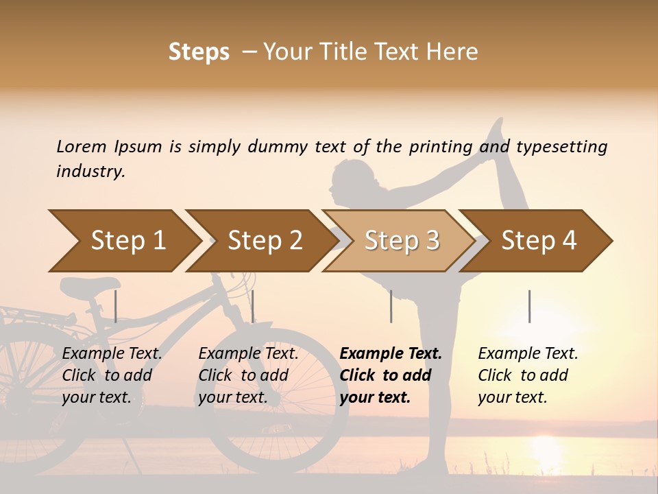 Adult Summer Lifestyle PowerPoint Template