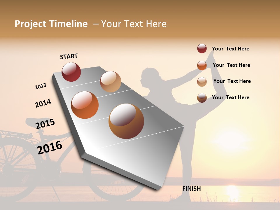 Adult Summer Lifestyle PowerPoint Template