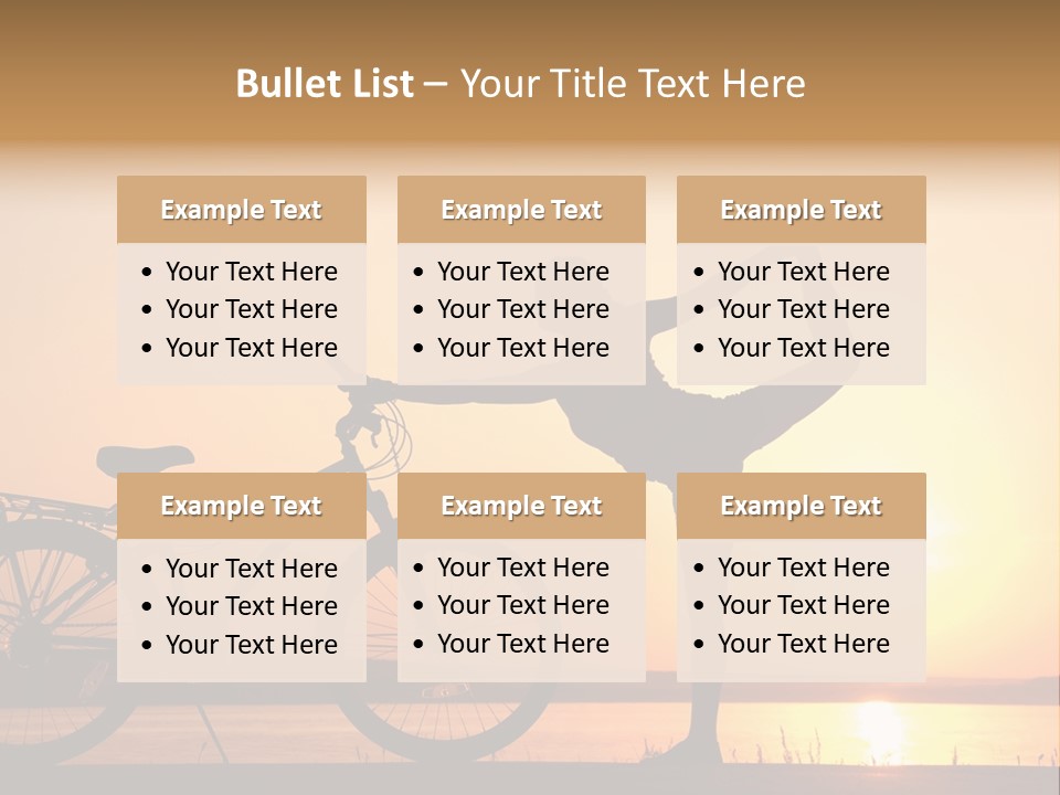 Adult Summer Lifestyle PowerPoint Template